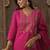 Women Ethnic Motifs Embroidered Regular Thread Work Pure Cotton Kurta with Trousers & With Dupatta
