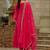 Women Ethnic Motifs Embroidered Panelled Thread Work Kurta with Trousers & With Dupatta