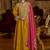 Women Ethnic Motifs Embroidered Regular Beads and Stones Kurta with Trousers & With Dupatta