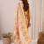 Women Floral Printed Angrakha Pure Cotton Kurta with Trousers & With Dupatta