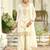 Women Ethnic Motifs Embroidered Thread Work Kurta with Palazzos & With Dupatta