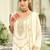 Women Ethnic Motifs Embroidered Thread Work Kurta with Palazzos & With Dupatta