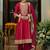 Women Ethnic Motifs Embroidered Panelled Kurta with Trousers & With Dupatta