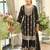 Women Ethnic Motifs Embroidered Regular Thread Work Kurta with Palazzos & With Dupatta