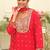 Women Ethnic Motifs Embroidered Regular Thread Work Kurta with Palazzos & With Dupatta