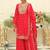 Women Ethnic Motifs Embroidered Regular Thread Work Kurta with Palazzos & With Dupatta