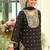 Women Ethnic Motifs Embroidered Regular Thread Work Kurta with Sharara & With Dupatta