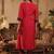 Women Ethnic Motifs Embroidered Regular Thread Work Raw Silk Kurta with Trousers & With Dupatta