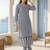 Women Printed Regular Pure Cotton Kurta with Trousers