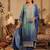 Women Ombre Printed Regular Sequinned Kurta with Trousers & With Dupatta