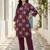 Women Ethnic Motifs Printed Regular Thread Work Pure Cotton Kurta with Trousers