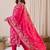 Women Ethnic Motifs Regular Chanderi Silk Kurta with Trousers & With Dupatta