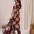 Women Floral Printed Regular Chanderi Silk Kurta with Trousers & With Dupatta