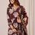 Women Floral Printed Regular Chanderi Silk Kurta with Trousers & With Dupatta