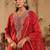Women Ethnic Motifs Embroidered Regular Thread Work Liva Kurta with Trousers & With Dupatta