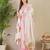 Women Floral Printed Regular Pure Cotton Kurta with Trousers & With Dupatta