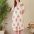 Women Floral Printed Regular Pure Cotton Kurta with Trousers & With Dupatta