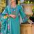 Women Regular Thread Work Pure Cotton Kurta with Trousers & With Dupatta