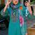 Women Regular Thread Work Pure Cotton Kurta with Trousers & With Dupatta