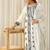 Women Floral Embroidered Regular Thread Work Kurta with Trousers & With Dupatta