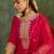 Women Ethnic Motifs Embroidered Regular Kurta with Trousers & With Dupatta