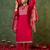 Women Ethnic Motifs Embroidered Regular Kurta with Trousers & With Dupatta