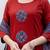 Women Ethnic Motifs Embroidered Regular Thread Work Pure Cotton Kurta with Trousers & With Dupatta