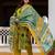 Women Ethnic Motifs Printed Regular Pure Cotton Kurta with Trousers & With Dupatta