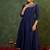 Women Ethnic Motifs Embroidered Panelled Thread Work Kurta with Trousers