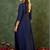 Women Ethnic Motifs Embroidered Panelled Thread Work Kurta with Trousers