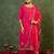 Women Ethnic Motifs Embroidered Regular Thread Work Kurta with Palazzos & With Dupatta