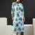 Women Floral Printed Pleated Pure Cotton Kurta with Trousers