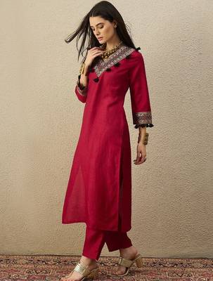 Women Regular Kurta with Trousers 3