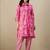 Women Floral Printed Regular Pure Cotton Kurta with Trousers
