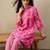 Women Floral Printed Regular Pure Cotton Kurta with Trousers