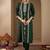 Ethnic Motifs Embroidered Regular Thread Work Kurta with Trousers & With Dupatta