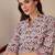 Women Floral Printed Regular Pure Cotton Kurta With Trousers