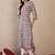 Women Floral Printed Regular Pure Cotton Kurta With Trousers