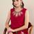 Women Ethnic Motifs Embroidered Regular Thread Work Kurta with Trousers