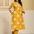 Women Ethnic Motifs Printed Regular Thread Work Pure Cotton Kurta with Trousers