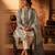 Women Ethnic Motifs Printed Regular Pure Cotton Kurta with Trousers & With Dupatta