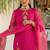 Women Floral Embroidered Regular Thread Work Kurta with Trousers & With Dupatta