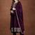 Women Ethnic Motifs Embroidered Panelled Thread Work Kurta with Trousers & With Dupatta