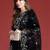 Women Floral Embroidered Regular Thread Work Kurta with Trousers & With Dupatta