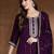 Women Ethnic Motifs Embroidered Regular Sequinned Kurta with Trousers & With Dupatta