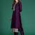 Women Ethnic Motifs Embroidered Regular Sequinned Kurta with Trousers & With Dupatta