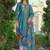 Women Floral Embroidered Regular Thread Work Liva Kurta with Trousers & With Dupatta