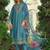 Women Floral Embroidered Regular Thread Work Liva Kurta with Trousers & With Dupatta