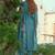 Women Floral Embroidered Regular Thread Work Liva Kurta with Trousers & With Dupatta