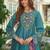 Women Floral Embroidered Regular Thread Work Liva Kurta with Trousers & With Dupatta